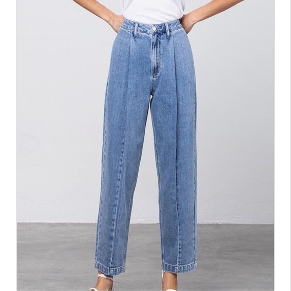 NWT INSANE GENE High Waisted Slouchy Jeans‎
